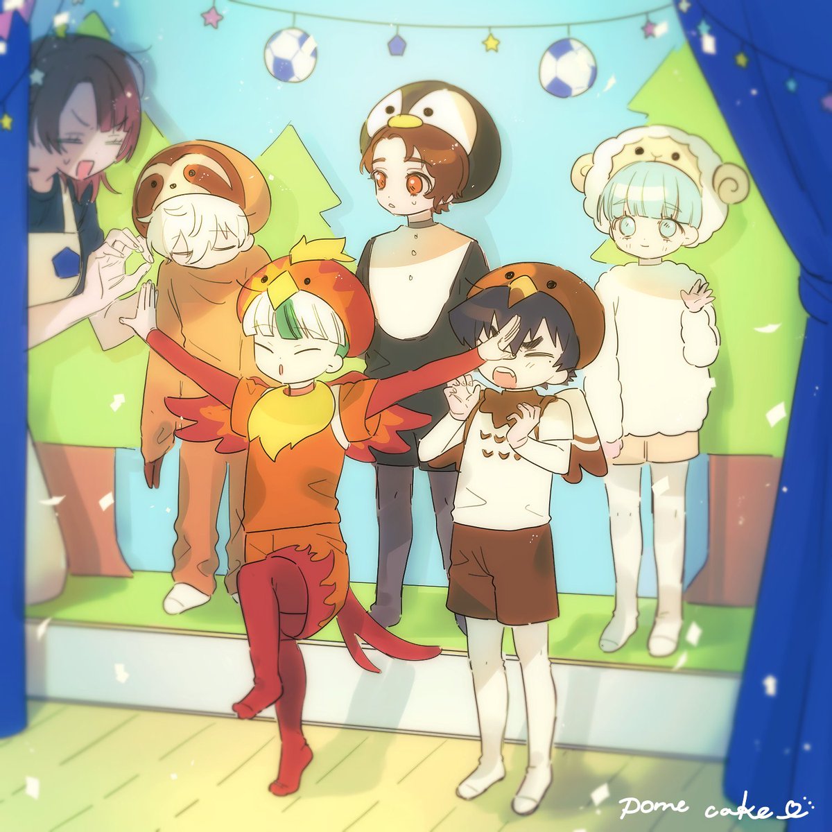 お遊戯会すぎる