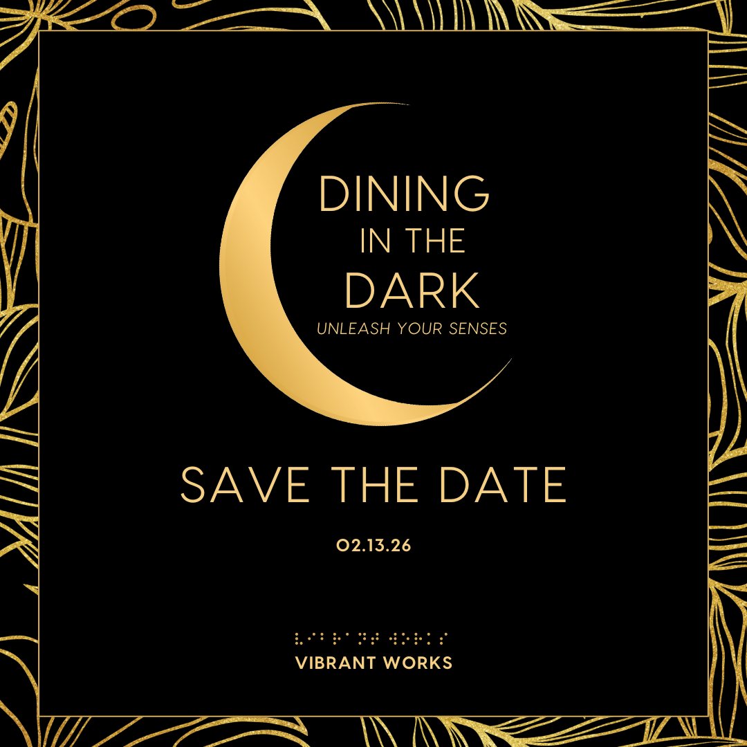 Join us for a wild and immersive evening at Dining in the Dark: Unleash Your Senses 🌙

Savor a 3-course meal &amp; curated bourbon &amp; wine tastings in total darkness — all supporting Vibrant Works’ mission to empower those with vision loss.✨ #DiningInTheDark onecau.se/dininginthedar…