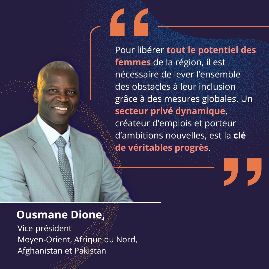 WorldBankMENA's tweet image. Notre dernier #MENAAPUpdate démontre clairement les bénéfices économiques d’une plus grande participation des femmes au marché du travail.

Quand plus de femmes travaillent et progressent, les économies gagnent en talents et le niveau de vie s’élève ! wrld.bg/cVLs50Xkwnh