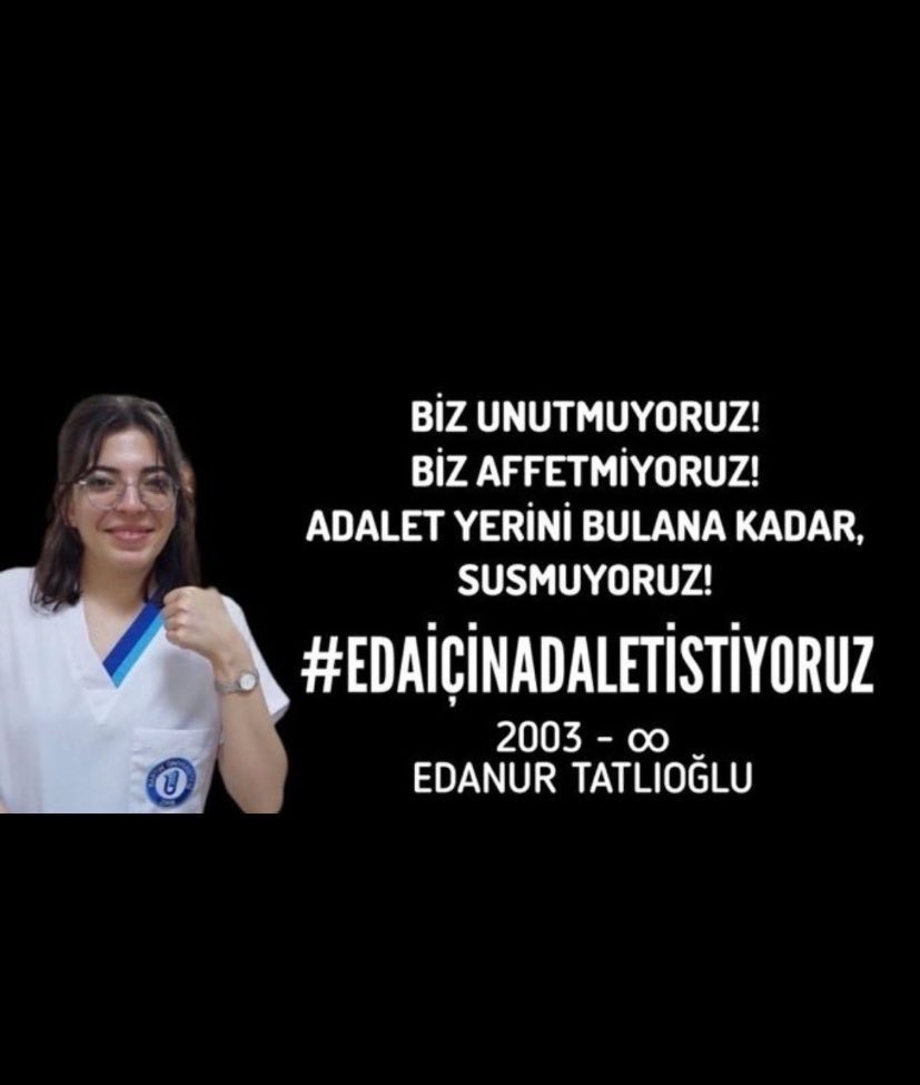 senaymiis's tweet photo. BİZ UNUTMUYORUZ !
BİZ AFFETMİYORUZ !
ADALET YERİNİ BULANA KADAR, 
SUSMUYORUZ ! 
#EDAİCİNADALETİSTİYORUZ !!! https://t.co/TdX0wnFUFW