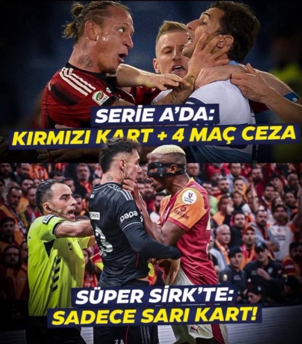 TÜRK HAKEM ADALETİ / İTALYAN ADALETİ ‼️‼️‼️