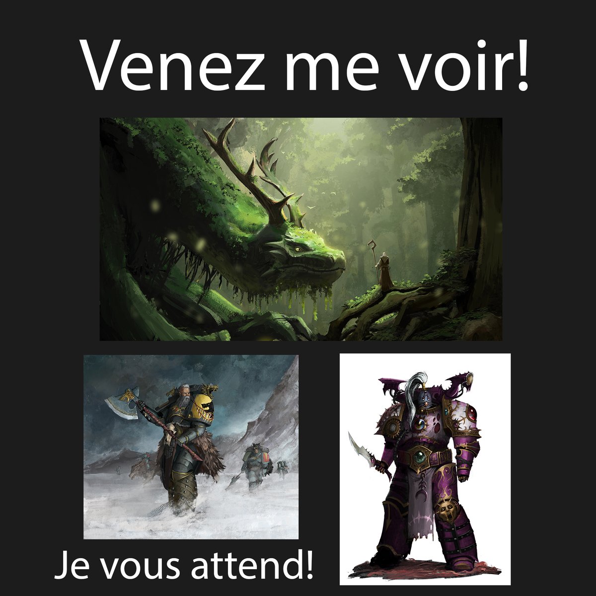 hudon_bertrand's tweet image. Ce week-end, l’univers geek prend vie à Rosemère… et j’y serai avec mes créations ! Venez explorer 🎨✨

boutiquemaexou.ca/?srsltid=AfmBO…

#geek #comic #geeklife #geekmontreal #culturegeek #artistgeek #illustration #warhammer #warhammercommunity #fantasyartist #dnd