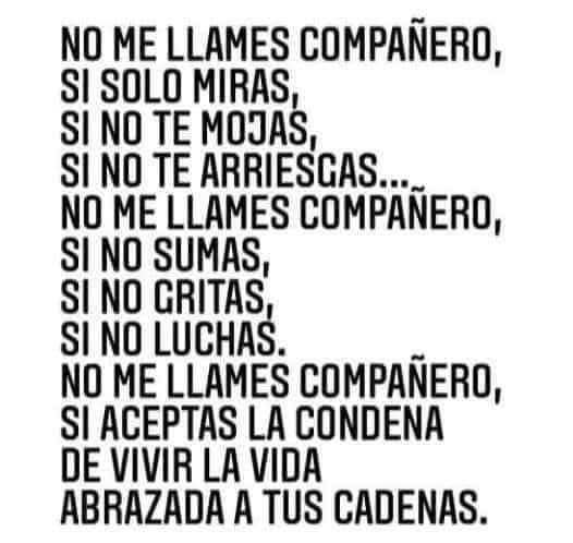 CGT-LKN Euskal Herria (@cgt_lkn) on Twitter photo No me llames compañero si... No me llames compañero si...