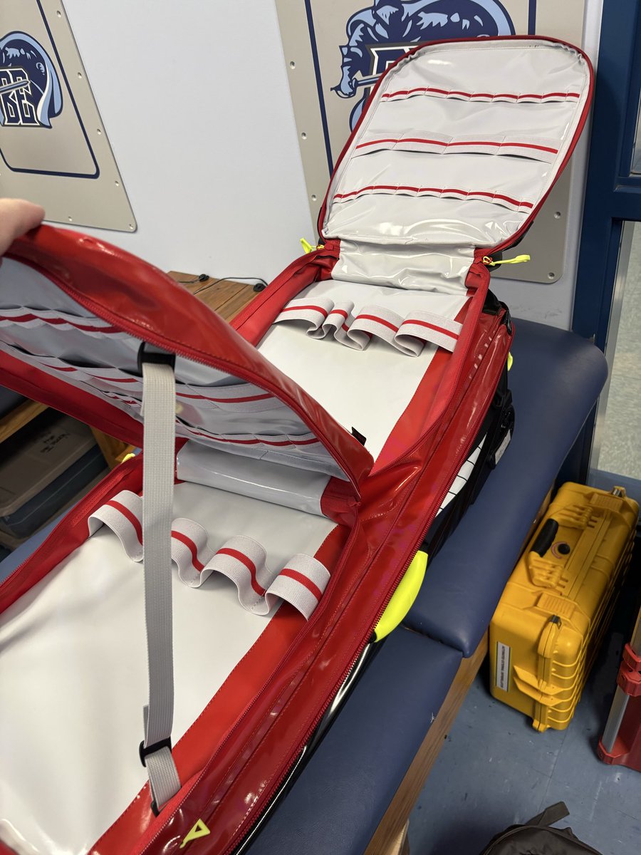 Love the new addition to our Emergency Care readiness. <a href="/HenrySchein/">Henry Schein</a> and these new PAX XXL bags are going to allow us to carry more, easier and more organized. These things are Legit!!