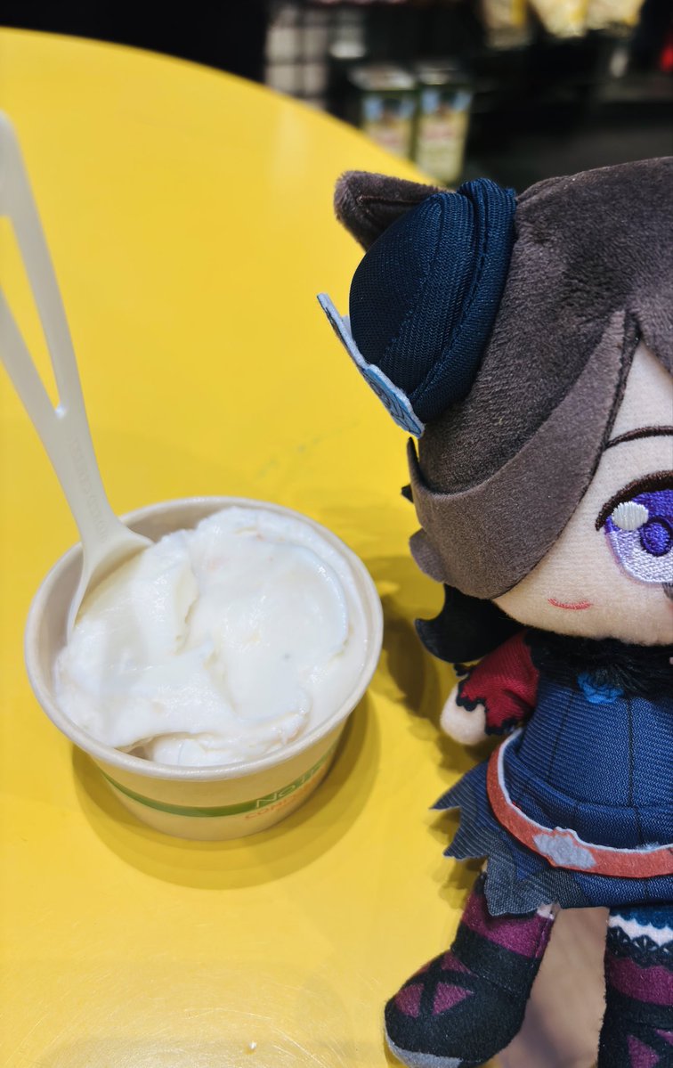 Rice has Mexican food and gelato 🍧 
(●´ω｀●)