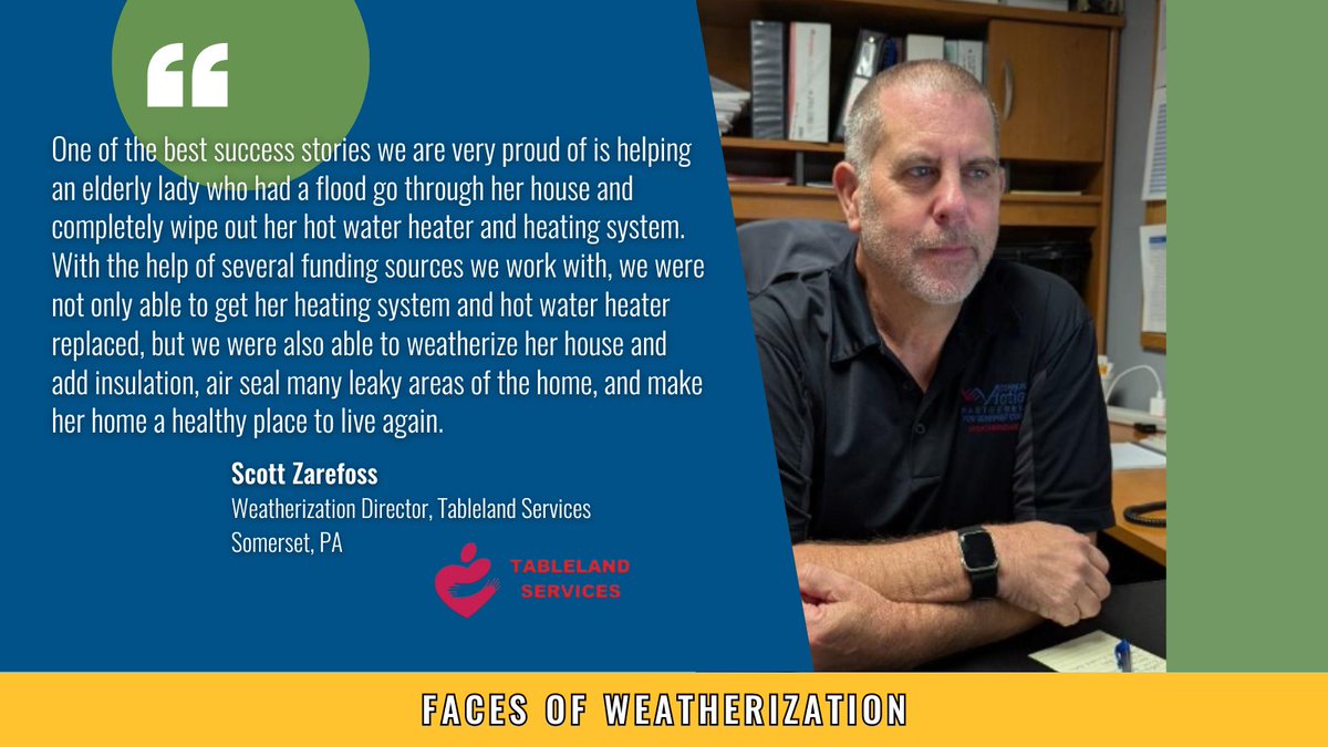 CAPartnership's tweet image. Celebrating #FacesOfWeatherization in Pennsylvania! #WxDayOct2025 #EnergyAwarenessMonth #WeatherizationWorks