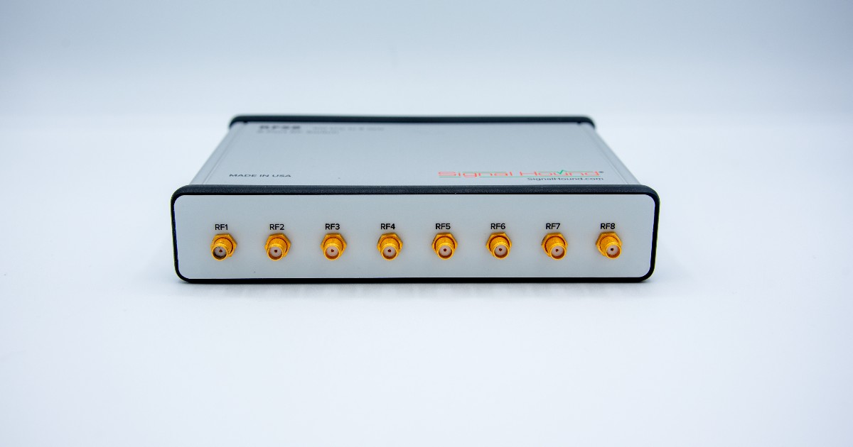 SignalHound's tweet photo. Switch faster. Analyze smarter. โก
The #RFS8 solid-state switch brings 100 ns speed, 8 GHz coverage, and seamless #Spike software control. This switch is the secret weapon for #RF pros, with a broad #frequencyrange starting at 100 kHz and dependable performance across diverse RF environments.