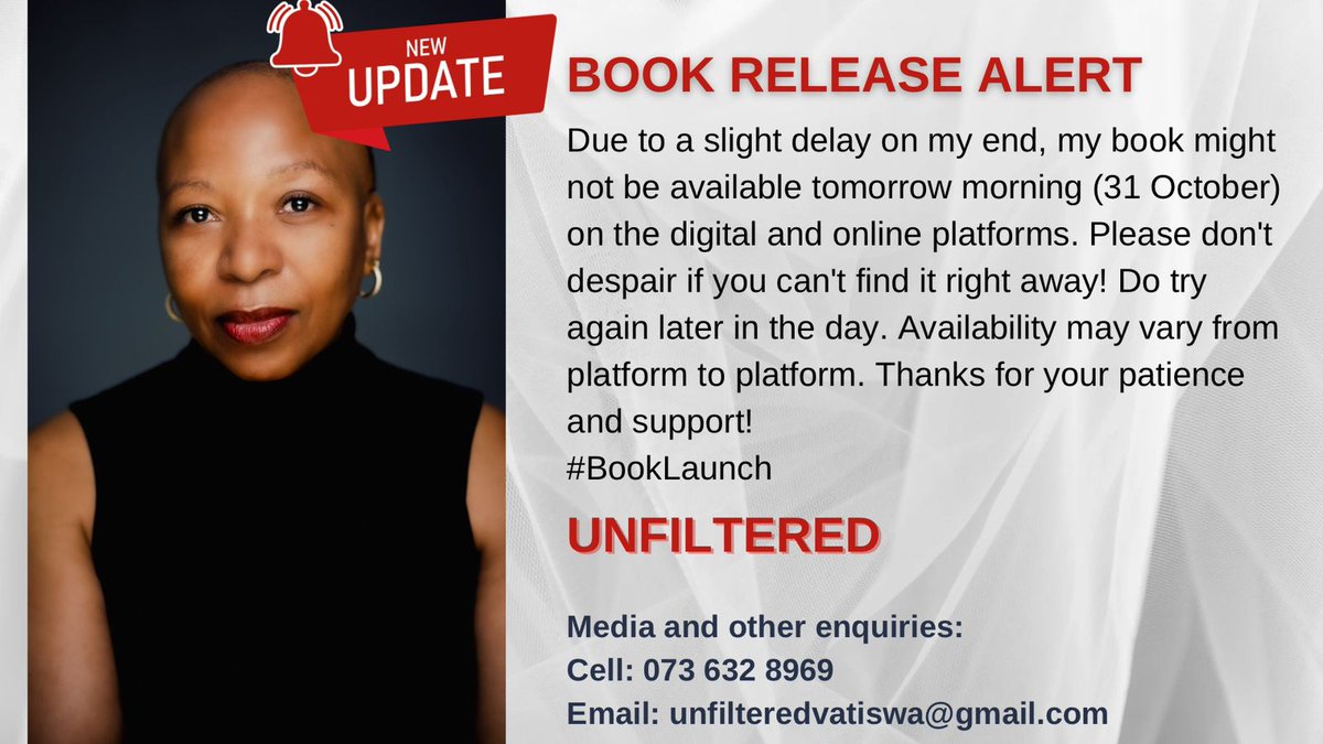 theVati_Can's tweet image. #bookrelease #unfiltered #unfilteredbook
