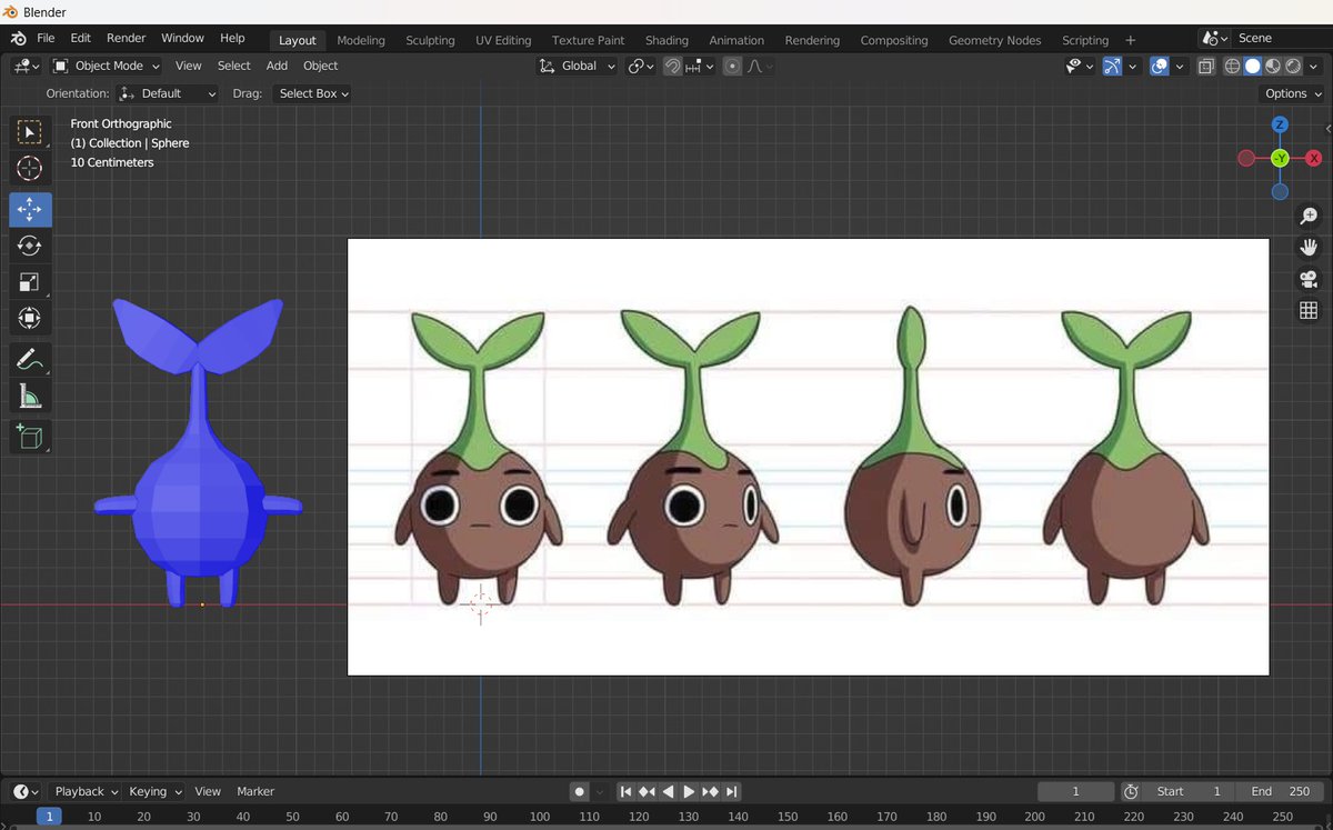 Angelo_Gamedev's tweet image. Falaram que blender é legal eu só não sabia que tinha que me esbarrar com UV Map kkkkk
Agora que consegui pelo menos fazer a blocagem do personagem preciso aprender UV para fazer textura. Confesso que não vejo a hora de aprender só q estou achando difícil 😩
#blender