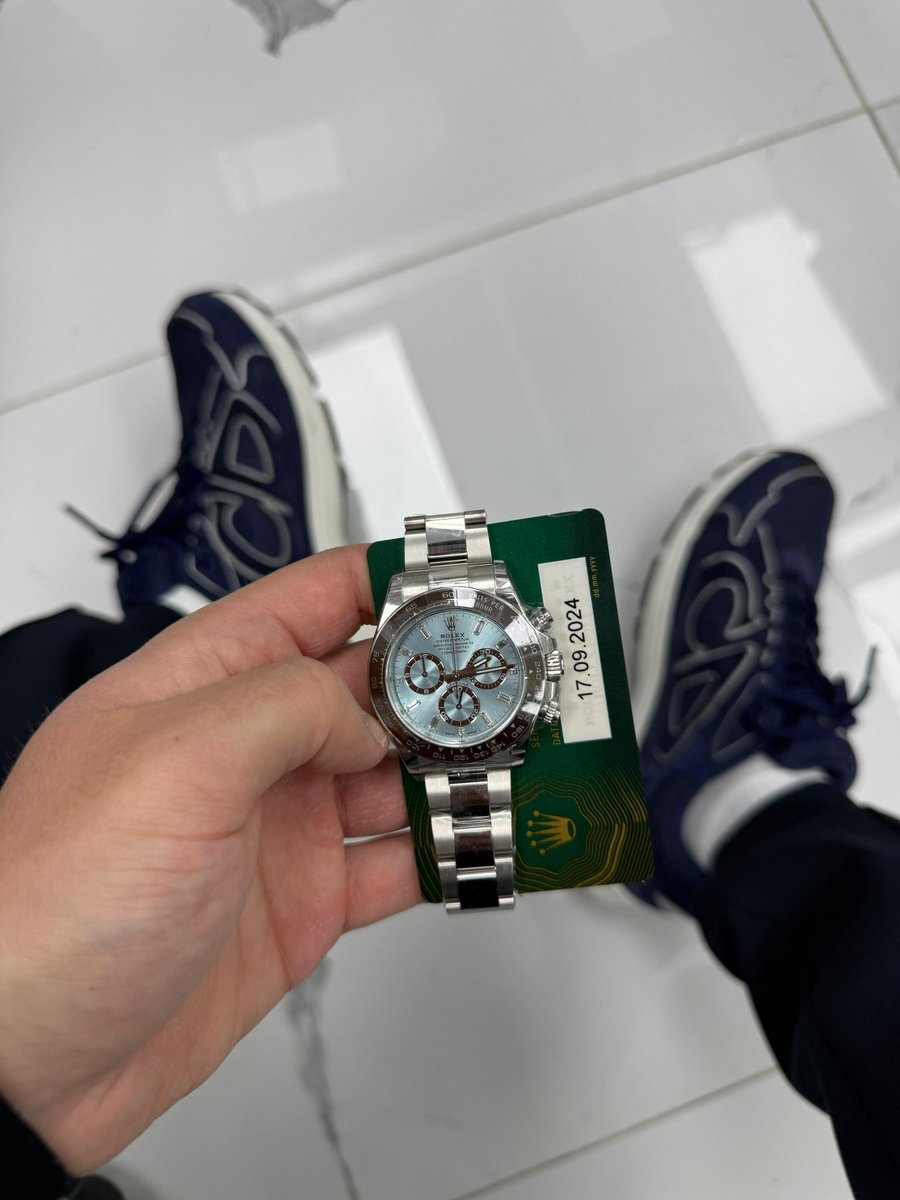 Atodd79's tweet image. Platinum Daytona baguette hour markers ref 126506🔥

Full set 

DM for pricing