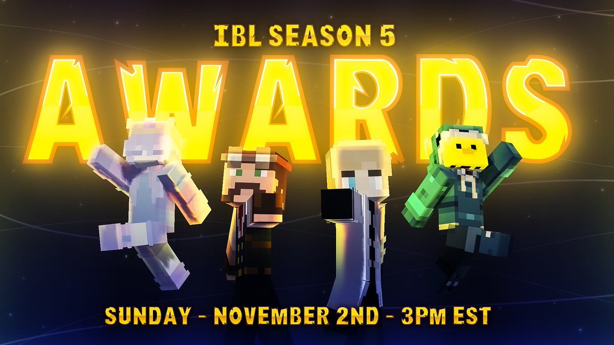 BattleboxLeague's tweet photo. The IBL S5 Awards Show is finally here!

This Sunday at 3PM EST join us with special guest @TheNoxite to celebrate the amazing achievements our players have accomplished this season! https://t.co/s5L4WKFo5i