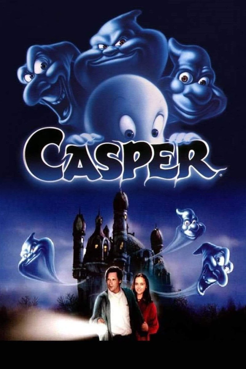 TeamCastagnet's tweet photo. CASPER (1995).

Ce soir, sur @LaChaineRTL9 RTL9 (Chaîne 29), à 20H55.

Film américain genre comédie fantastique.
Film sorti en 1995.
#Casper #Casper1995 #Film #Fantôme #Film1995 #RTL9 #Télévision #Cinéma #BradSilberling #AmblinEntertainment #Universal #UniversalPictures #Chaîne29 https://t.co/nyI6ZvYRyV