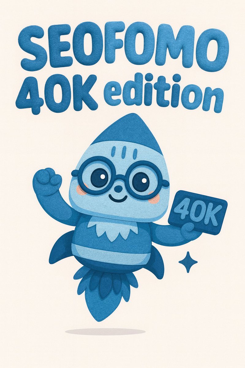 aleyda's tweet image. 🚀 Announcing: the #SEOFOMO 40K edition 👇
The SEOFOMO newsletter is just 400 subscribers away to reach the 40K milestone 🙌🤩 
To celebrate, I’ll send a *very* special SEOFOMO 40K newsletter edition as soon as it reaches this goal, featuring exclusive SEO and AI search tips,…