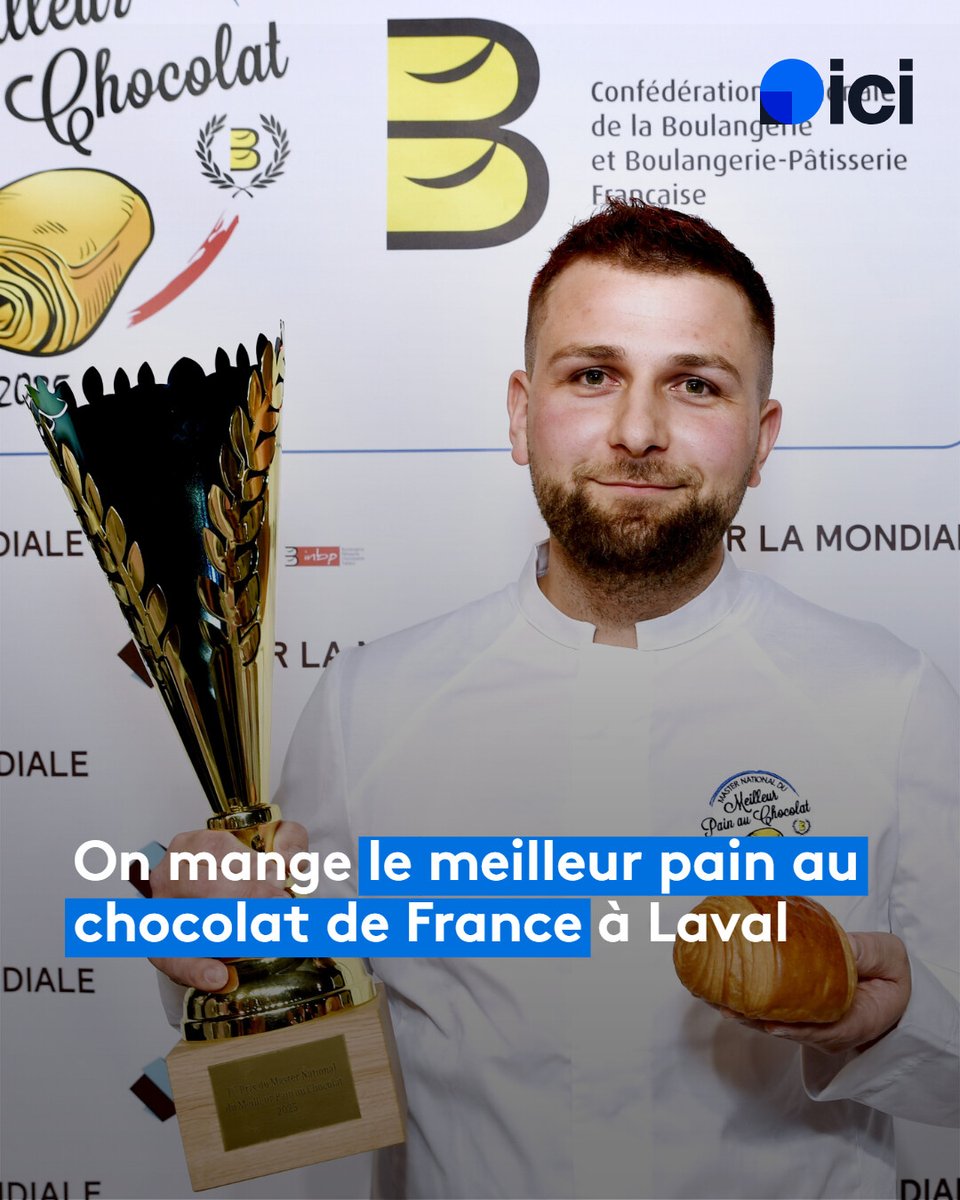 Le boulanger Valentin Feiller s'est imposé à l'issue d'une épreuve qui a réuni plusieurs dizaines de professionnels #Laval #Mayenne 
l.ici.fr/fpY