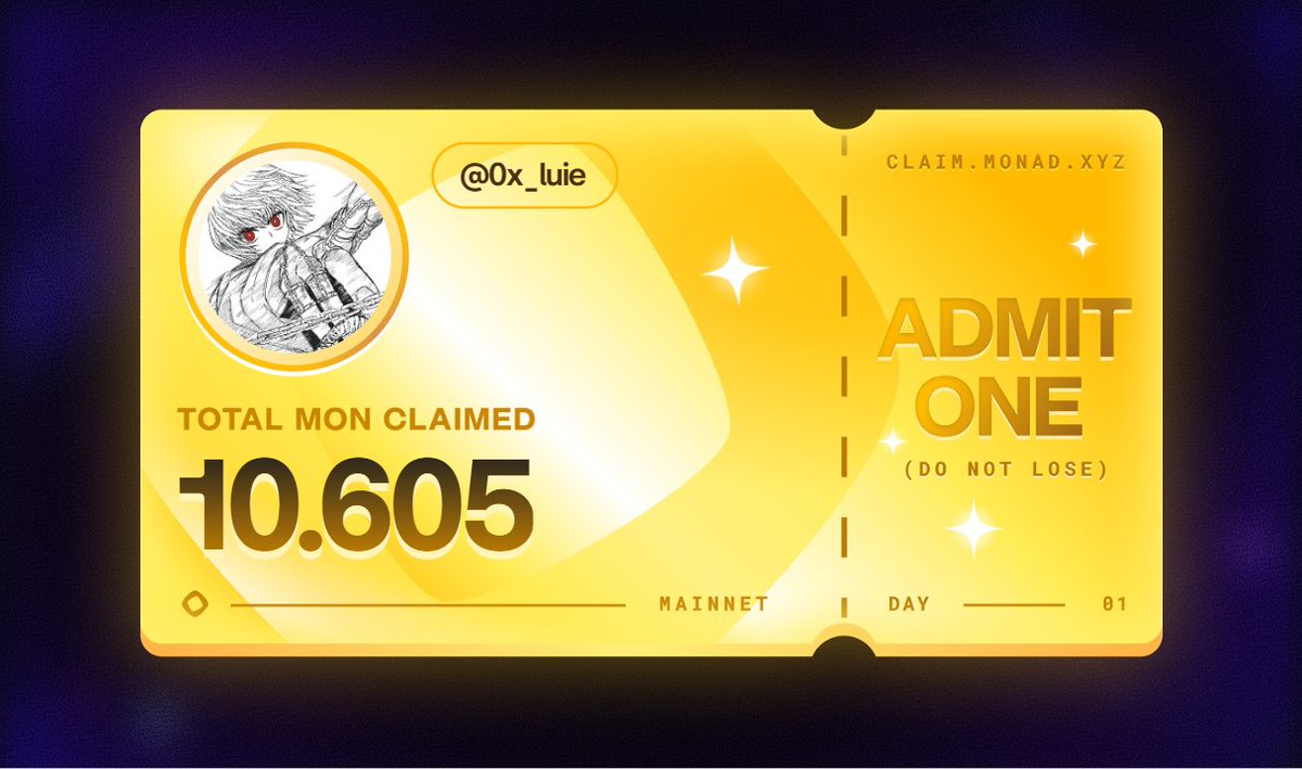 0x_luie's tweet image. ready for day 1 🫡