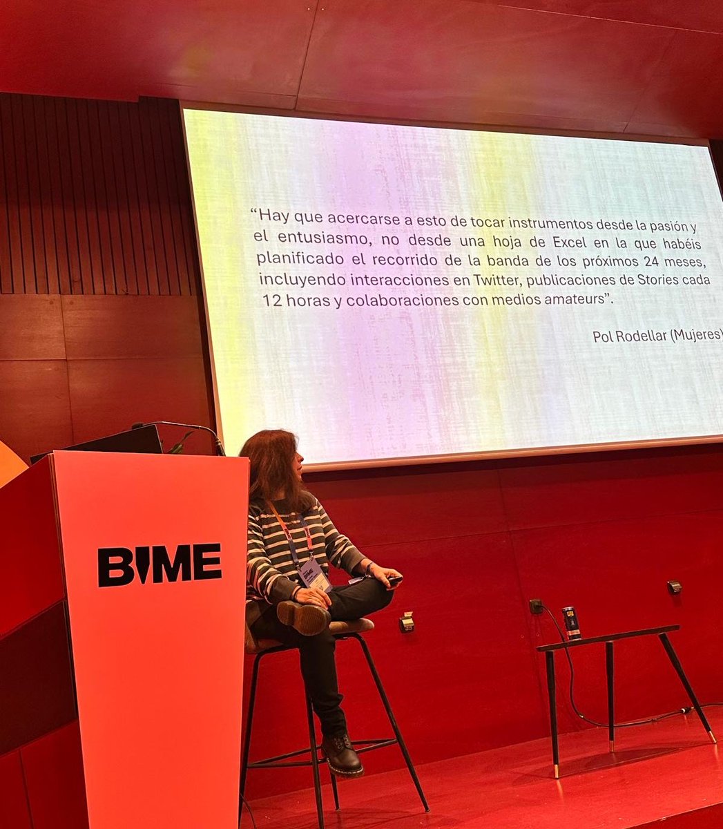 Después de estos días en BIME junto a <a href="/SomosPAM/">Periodistas Asociados de Música (PAM)</a> vuelvo agotada pero feliz.