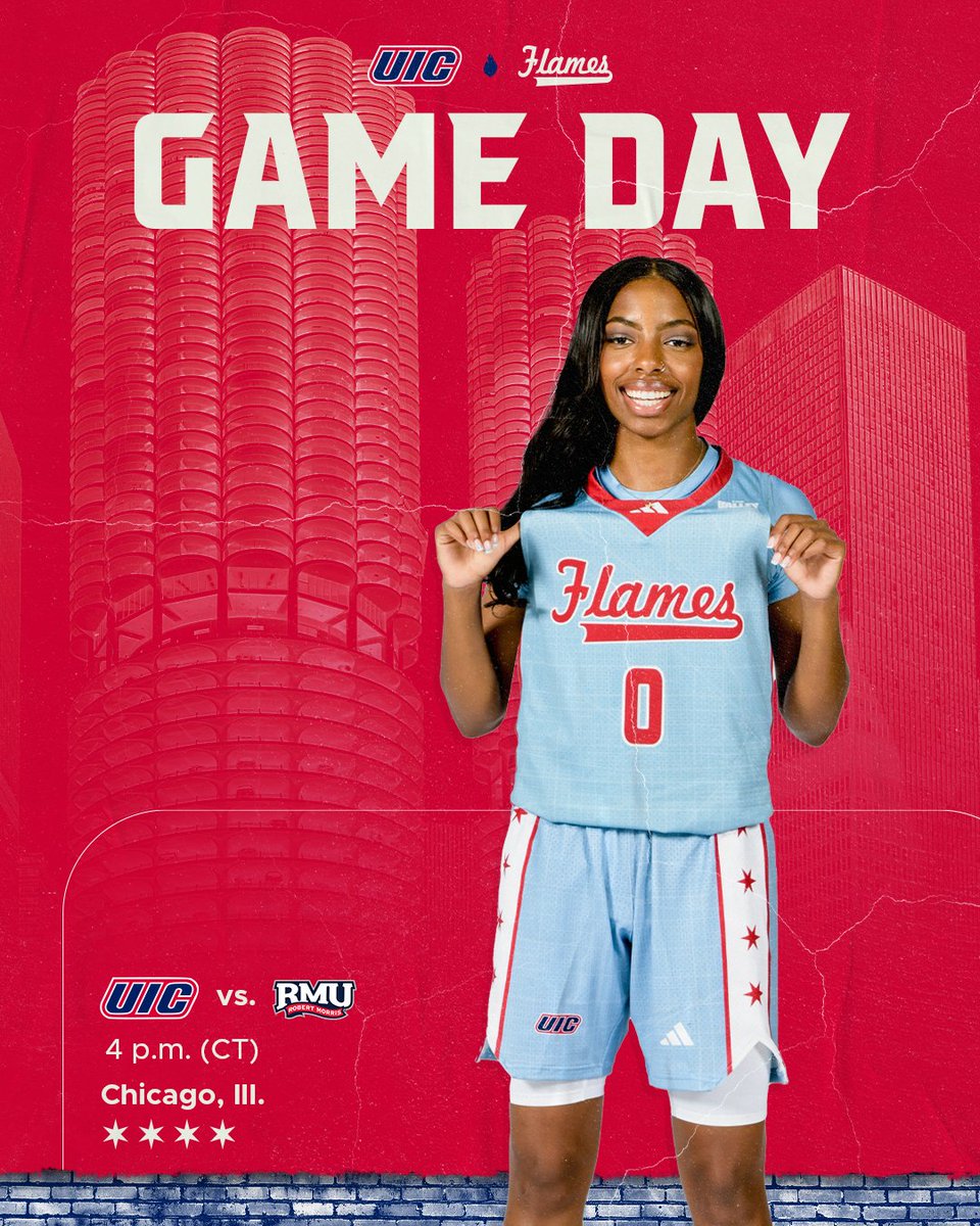 UIC_WBB's tweet image. Ready to start the season off strong‼️💪

🆚 @RMUWBasketball 
⏰ 4 p.m. (CT) 
🏟️ @CU1Arena 
🎟️ uicflam.es/johx
📣 Rally Towel Giveaway
📺 uicflam.es/7zp8
📻 uicflam.es/qnya
📊 uicflam.es/rwsu

#ChicagosCollegeTeam 🏀🔥