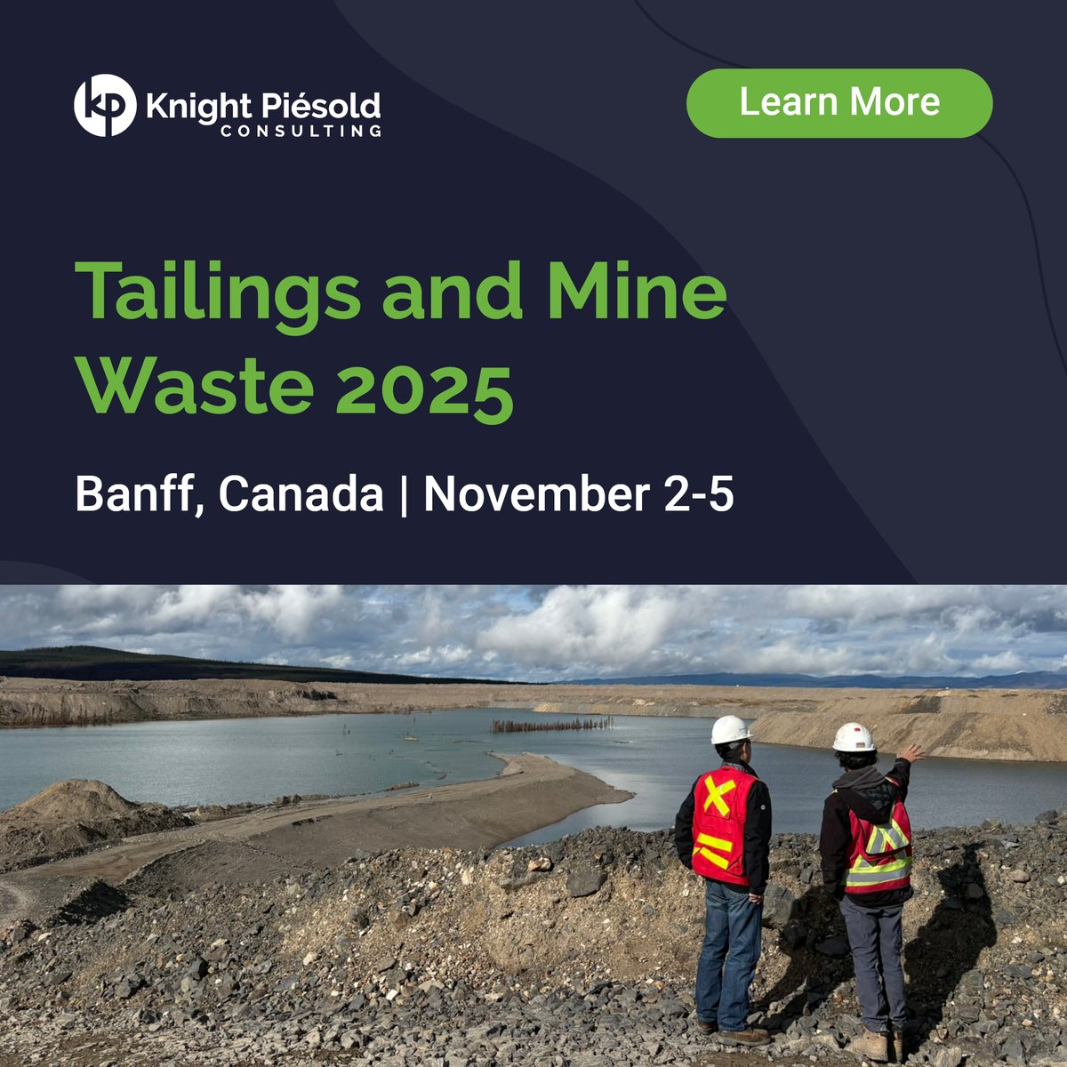 We’re Banff-bound for #TMW2025! Our Vancouver team, alongside colleagues from Denver, Belo Horizonte, and Sandton, is ready to dive into the the latest innovations in tailings management. Don’t miss our presentations and visit us at booth 21! lnkd.in/fCw54pD