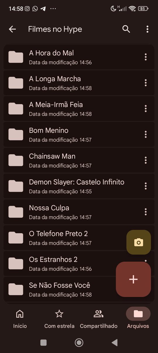 Elidosdrives05's tweet image. Coloquei todos os filmes que estão no hype no momento em uma só pasta no drive 

Vou enviar o link para quem curtir e der RT