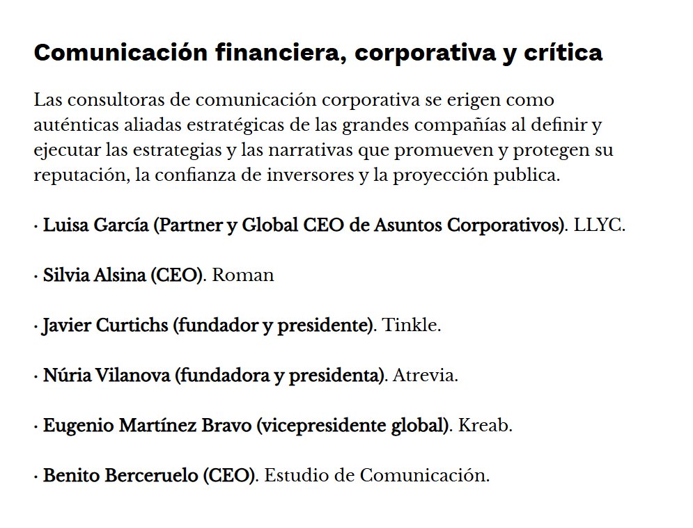 🏆 <a href="/KreabEspana/">Kreab España</a>, está entre las 50 firmas más influyentes del ranking Top 50 Advisory del Corporate Spain de <a href="/Forbes/">Forbes</a>.

¡Felicitaciones! 🤩

 👉forbes.es/listas/808510/…