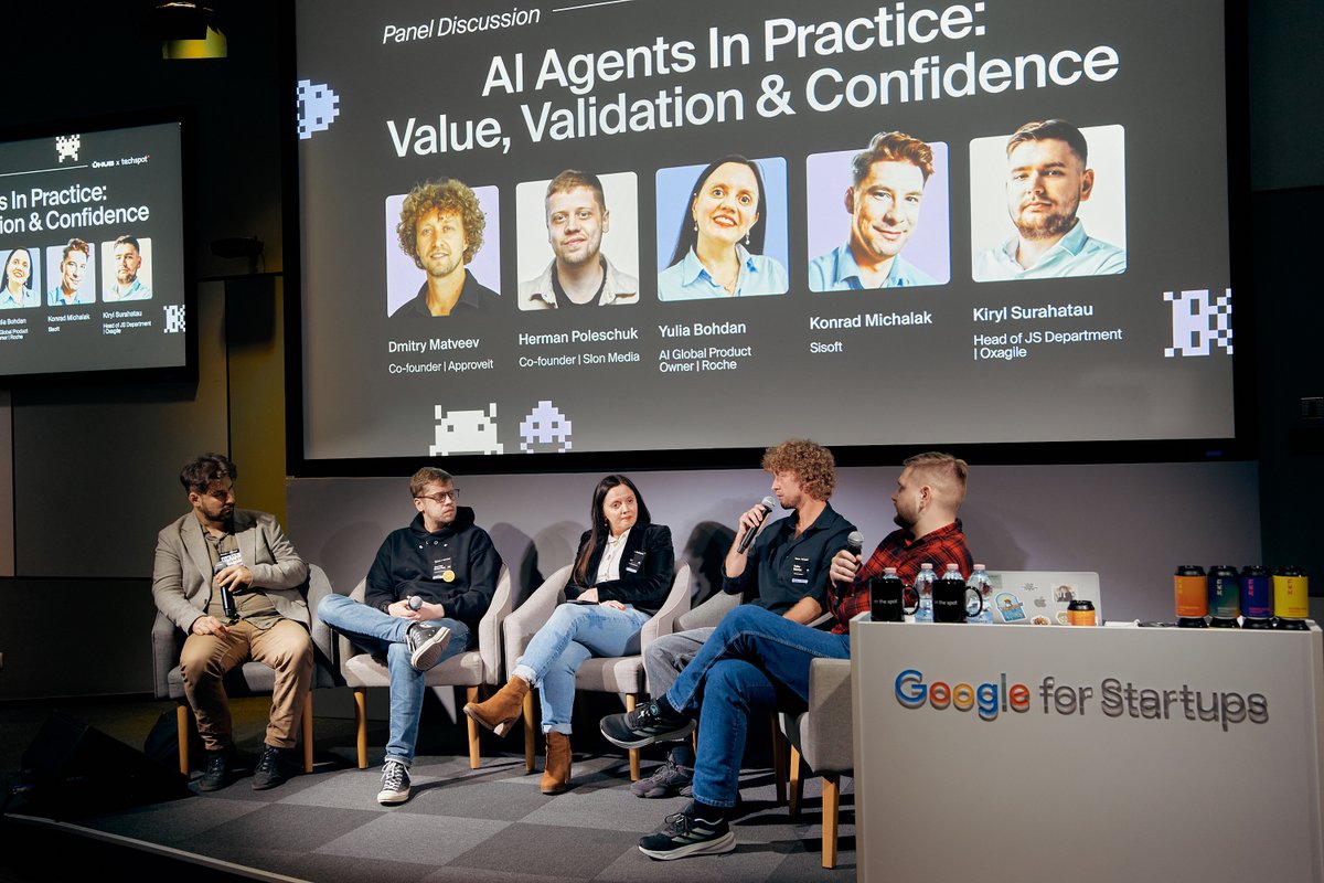 ishostingcom's tweet image. On October 15 we joined an #AI Agents meetup in Warsaw and helped participants launch 35 voice agents – all running on our #servers now.
Here’s to more agents, more builders, and more nights like this.