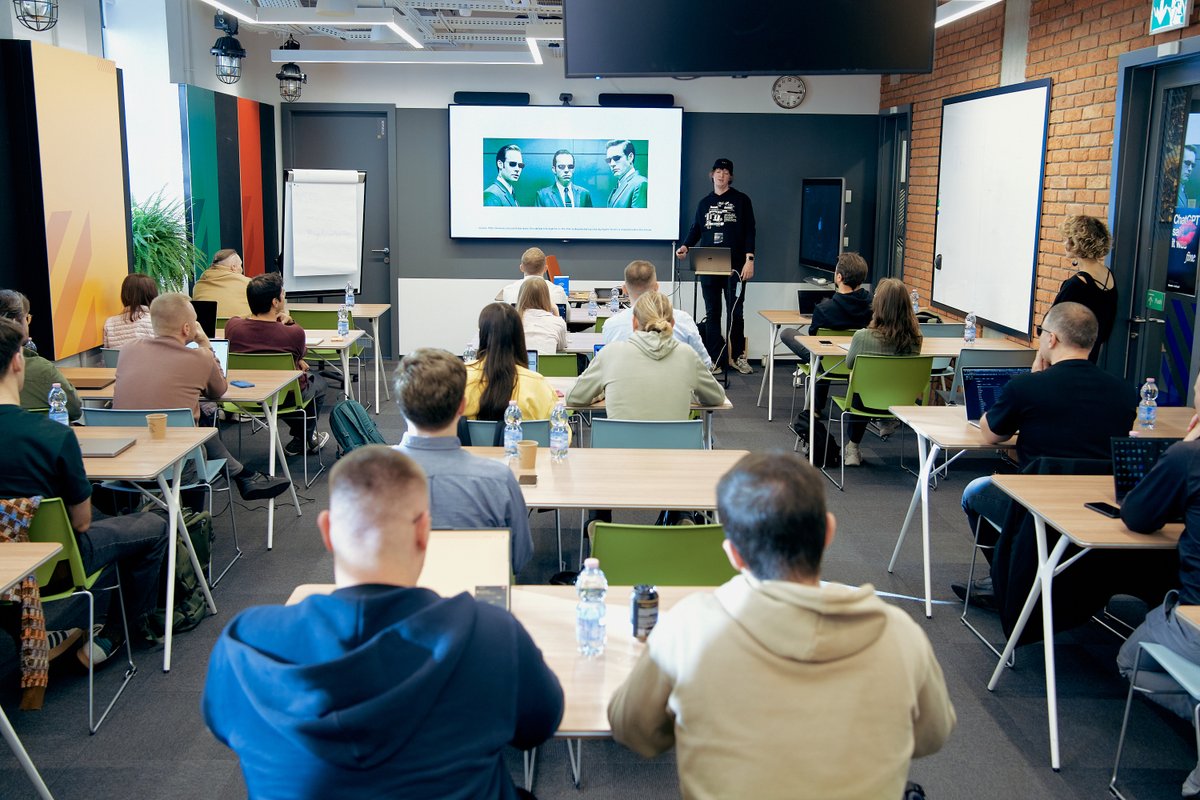 ishostingcom's tweet image. On October 15 we joined an #AI Agents meetup in Warsaw and helped participants launch 35 voice agents – all running on our #servers now.
Here’s to more agents, more builders, and more nights like this.