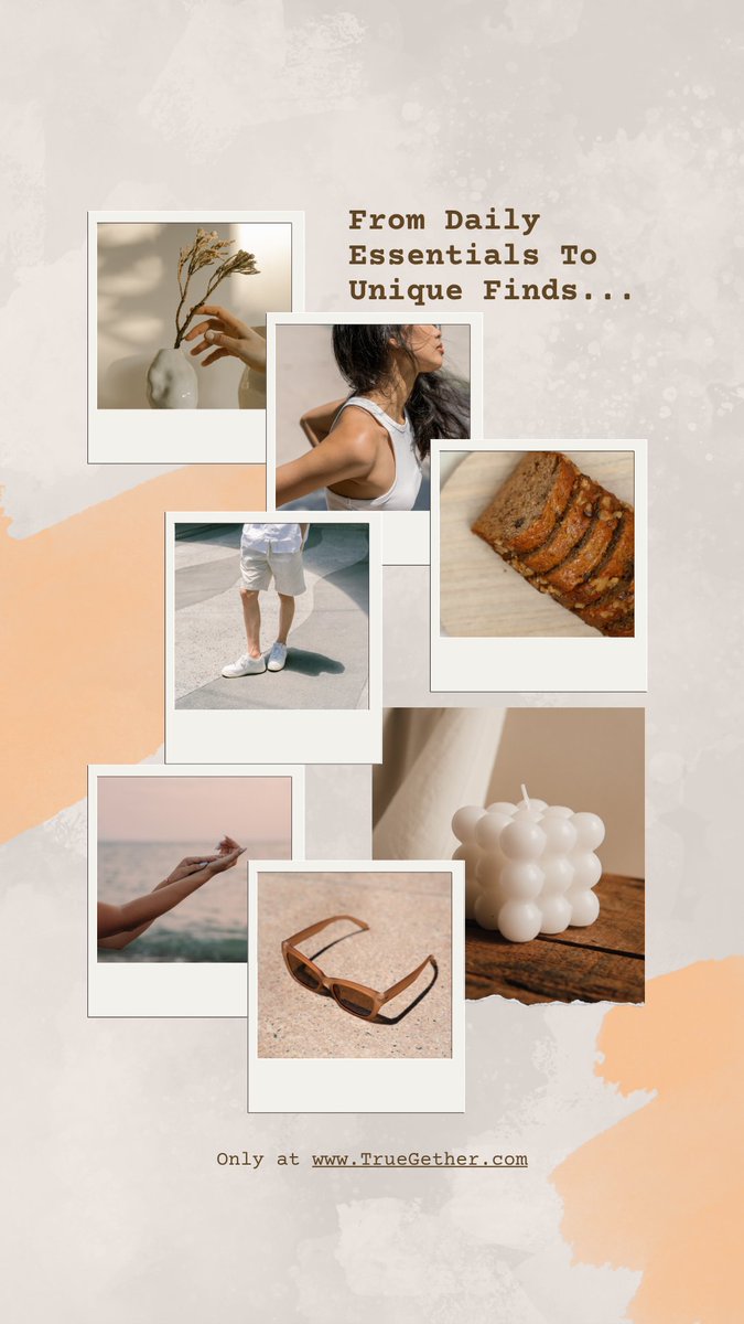 TrueGether_'s tweet image. Why shop everywhere when you can shop everything in one place? 🛍️💫
From everyday essentials to unique must-haves — we’ve got it all.
Discover more, save more, shop smarter.
Only at TrueGether.com. ✨