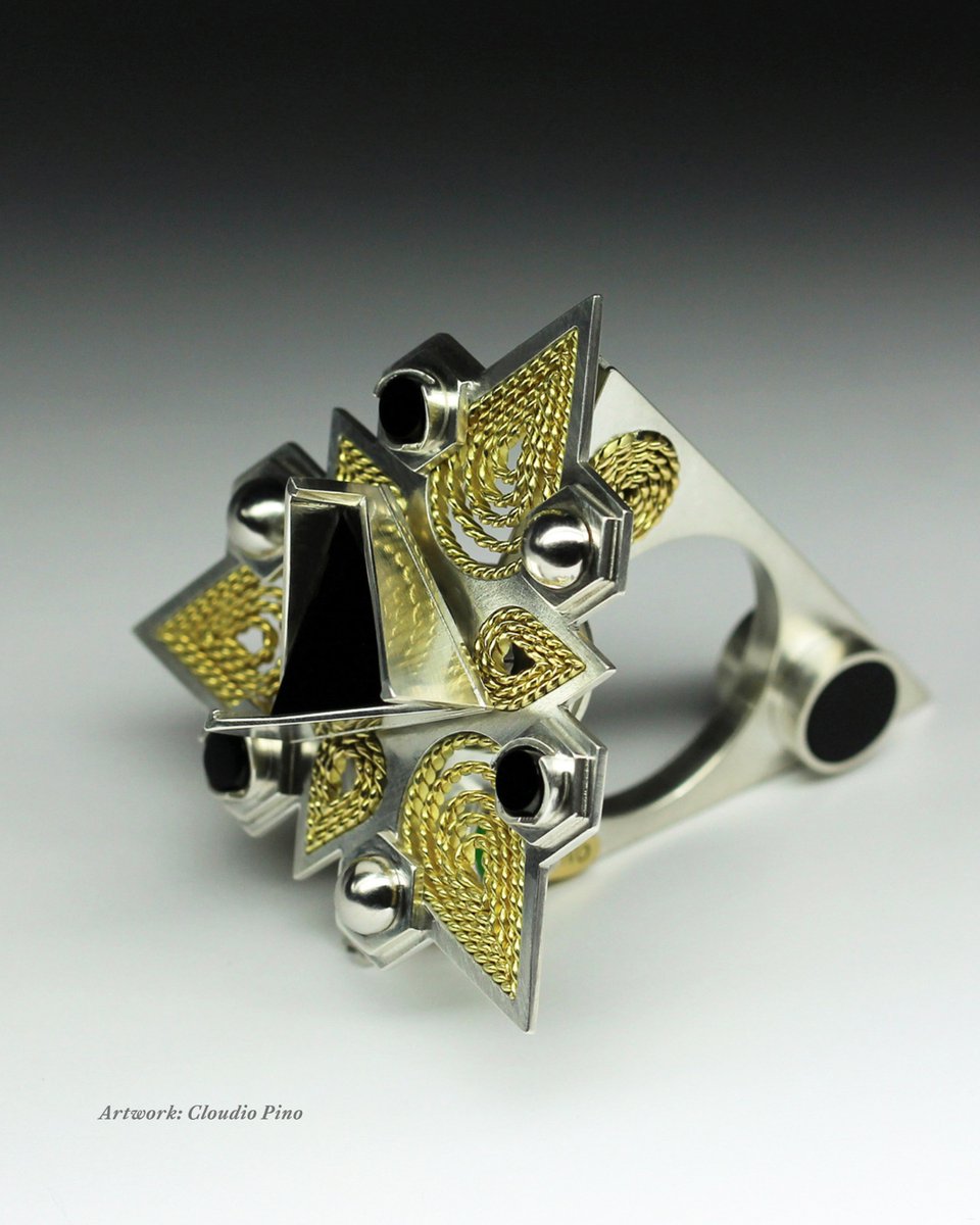 Design_CPino's tweet image. An honor that my new kinetic ring has been selected for New York Jewelry Week. C’est un véritable honneur que ma nouvelle bague cinétique ait été sélectionnée pour la New York Jewelry Week.