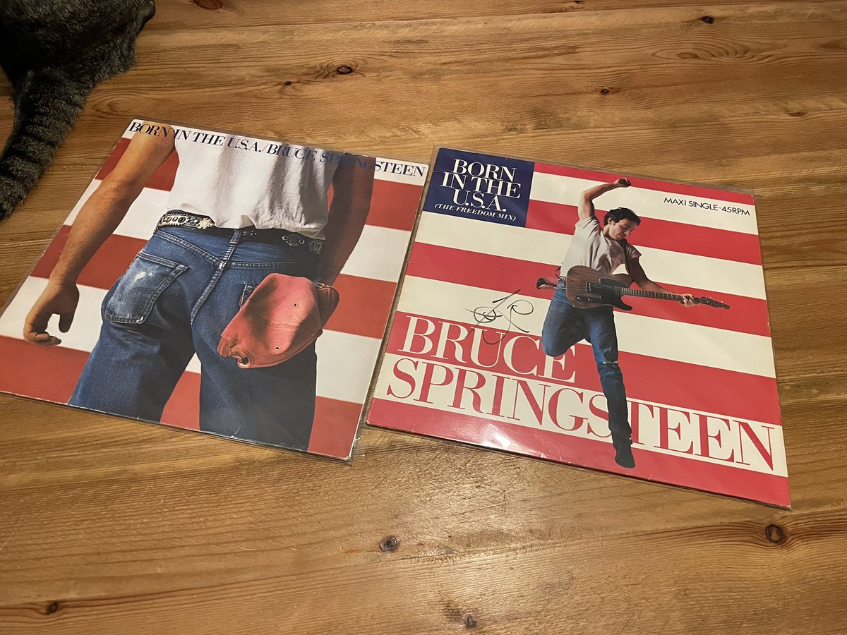 PulsoPoetico's tweet image. El disco de @springsteen #BorninTheUsa podría ser perfectamente un #GrandesExitos Qué discazo!!!