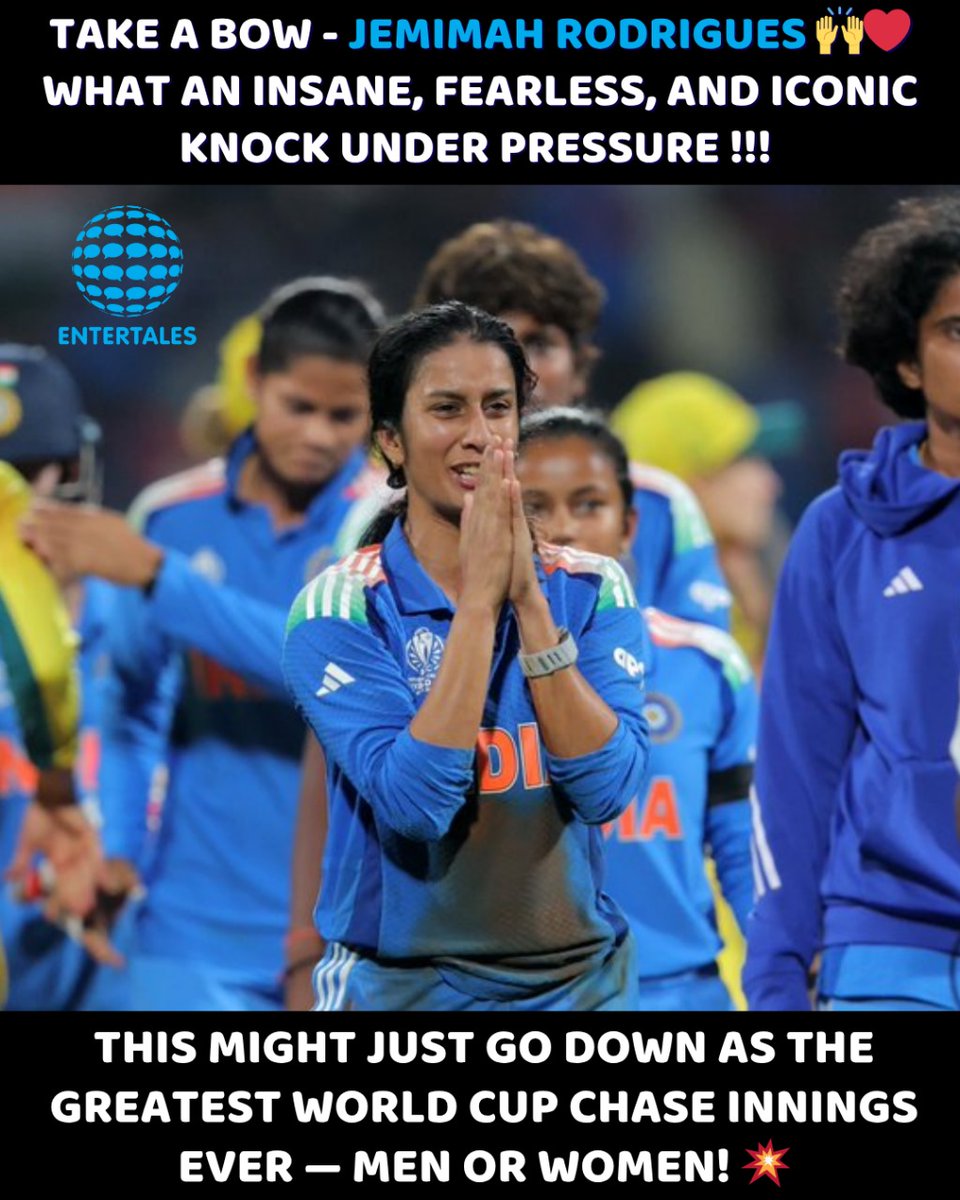 PIChaudhari1's tweet image. Congratulations to the Women in Blue for spectacular performance and beating the defending champion and seven times world champion Australia by 5 wickets in the semifinal.@mandhana_smriti 
#INDWvsAUSW #CWC25