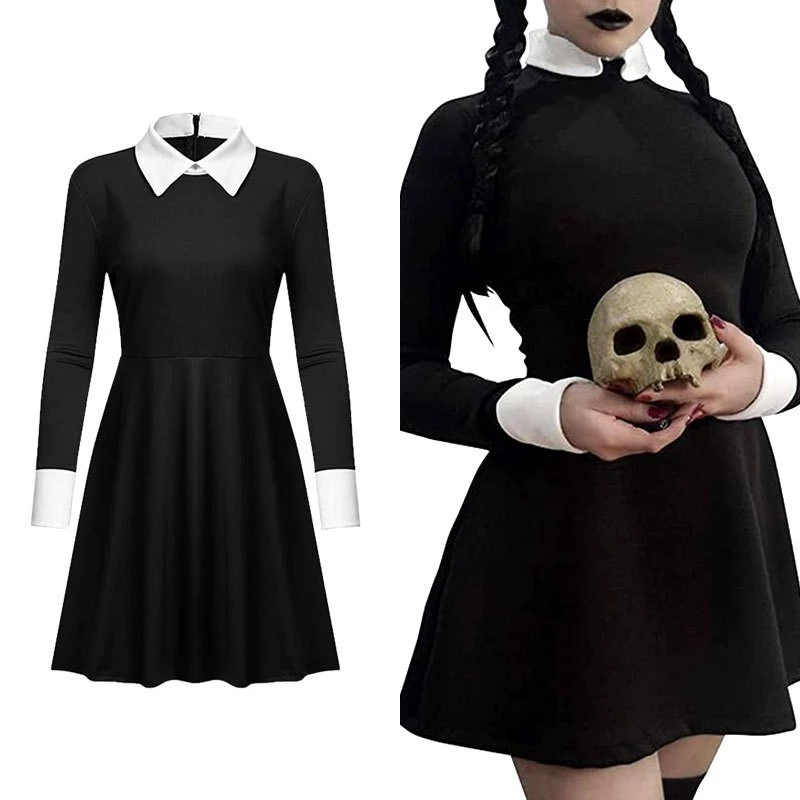 irisarchaki's tweet photo. This is my favorite Halloween costume for this year.🎃👻What's your look? Don't tell me you're all still playing at being 'Joy' or 'Glinda.' 💀
I saved my dancing for the actual holiday. Sorry, not sorry. Ready for the Rave'N? 🕸️
#WednesdayAddams #Halloween2025  #gothgirl https://t.co/HRdGUU7cIG