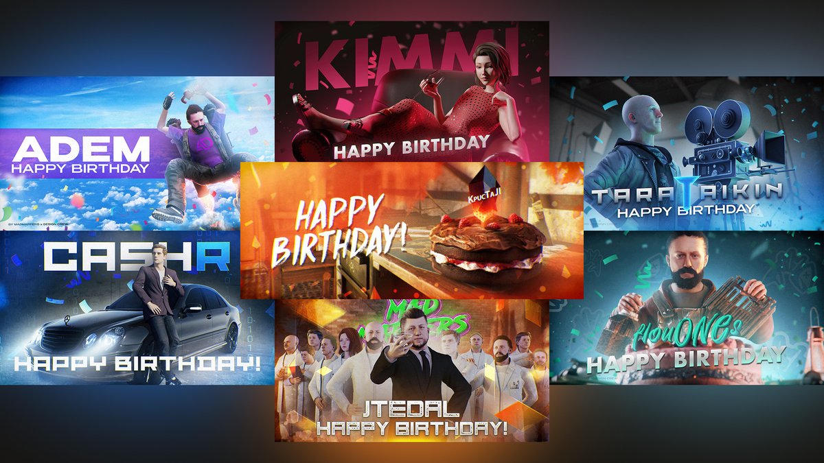 dsgn_crew's tweet image. HOLIDAY BANNERS
#rust #game #art #photoshop #blender #facepunch