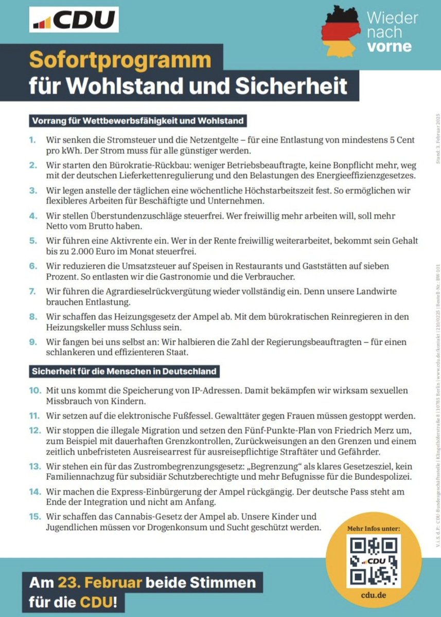 Erinnerung an das Wahlprogramm der <a href="/CDU/">CDU Deutschlands</a> ....
Na, wo könnt ihr was als erledigt abhaken?
Richtig! Nirgends!
#AnDieMachtGelogen