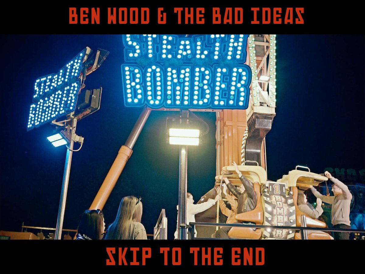 Have you ridden the Stealth Bomber? Let us know in the comments below. 🎟️
New single ‘Skip To The End’ is out now on all streaming platforms 👉 li.sten.to/skiptotheend