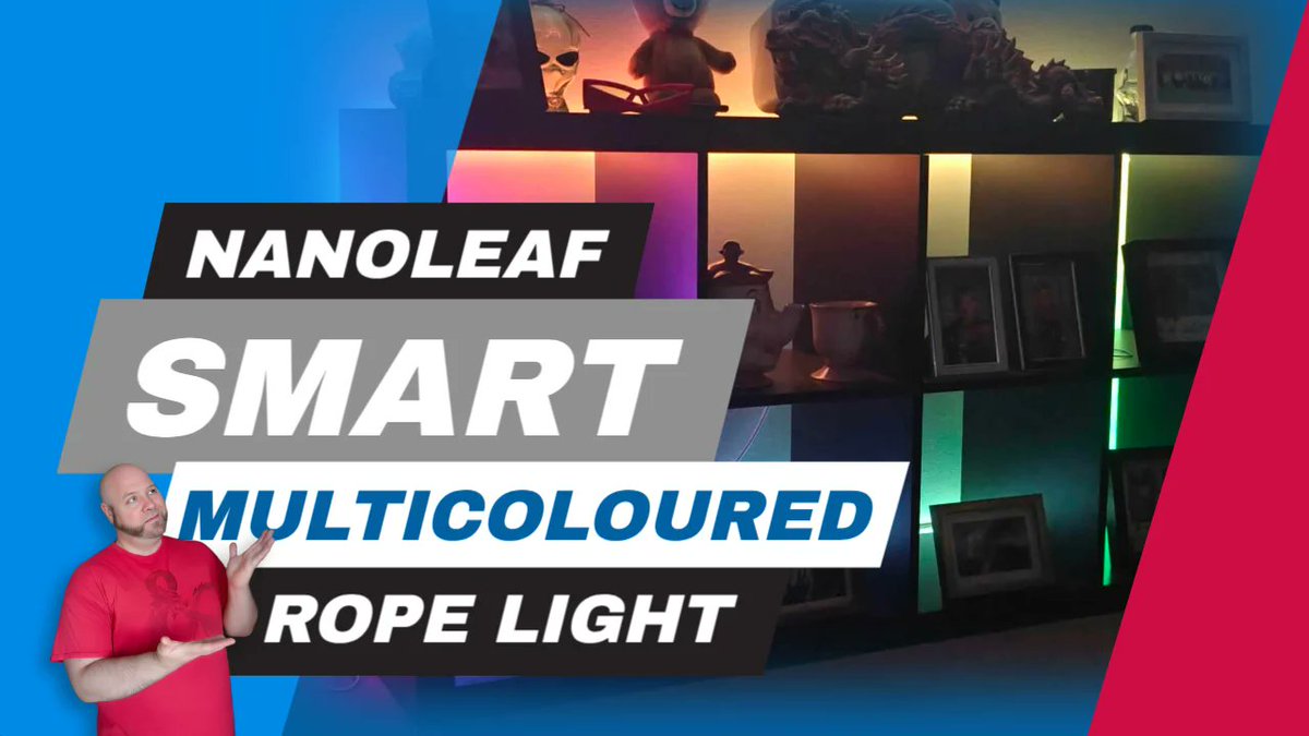cryovex's tweet image. The Nanoleaf Multicolour Rope Light is bright, beautiful, and creative, but setup can test your patience.

Gorgeous once it’s glowing, though.

Full review 👇
 cryovex.com/nanoleaf-multi…

#Nanoleaf #SmartLighting #TechReview #SmartHome #LEDLighting #HomeDecor