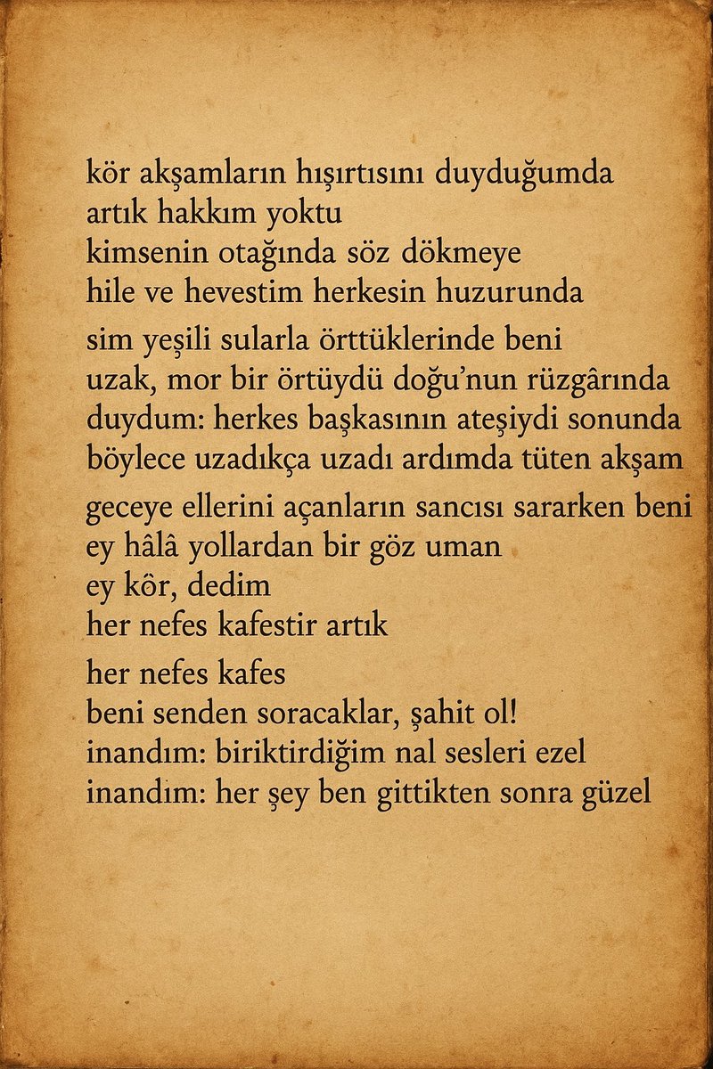 Kemal Varol | Katran 

III.veda hutbesi