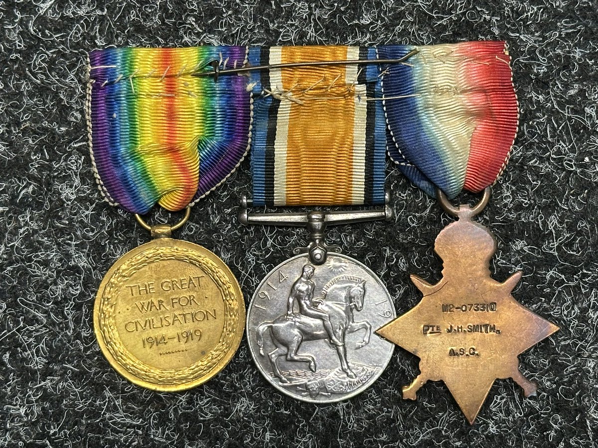 WW1 FWW British Army Service Corps Trio coming up in my December militaria sale