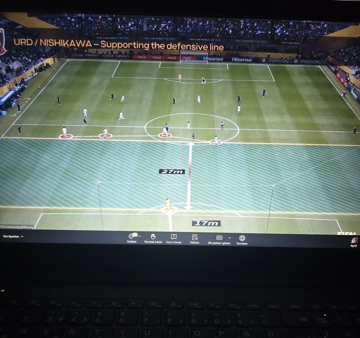 EnginErdem07's tweet image. FIFA’nın düzenlediği, Pascal Zuberbühler ve Fernando Brassard tarafından gerçekleştirilen GELECEĞİN KALECİLERİ: YENİ TALEPLER, YENİ BECERİLER konulu seminere katılarak uluslararası futbol eğitimlerimi sürdürdüm. ⚽🌍