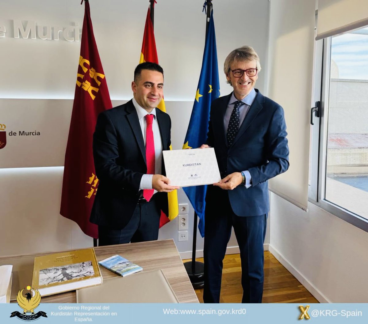 Tuve el placer de reunirme con Dr <a href="/luismaringonzal/">Luis Marín</a> (Luis Alberto Marín González), Consejero de <a href="/RM_Hacienda/">Consejería de Economía y Hacienda RM</a> Economía, Hacienda, Fondos Europeos y Transformación Digital de la <a href="/region/">region</a> Región de Murcia.

Durante la reunión, presentamos los avances del Gobierno Regional del