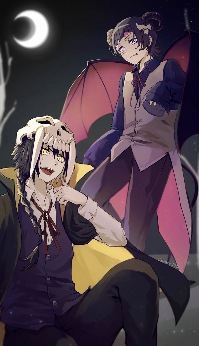 sumire_1046's tweet image. ハピハロ🎃