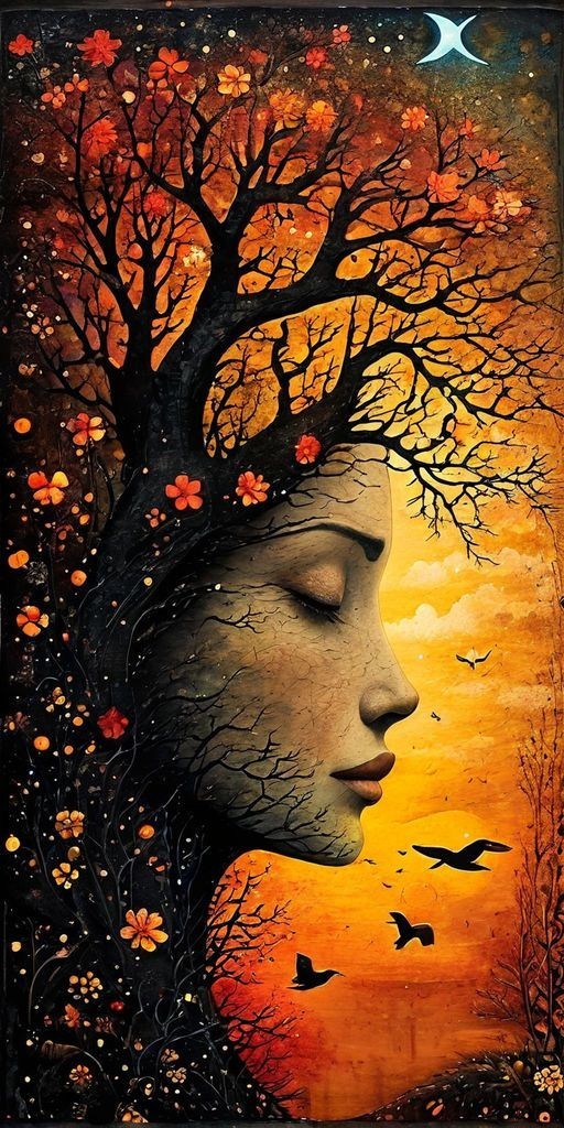 Derribo muros,  
soy capaz de abrirme paso  
en el asfalto y florecer.  

Tengo raíces en los pies,  
lluvia en los ojos  
y hojas en mis dedos.  

Bailo con el viento  
y me estremezco 
en un te quiero.  

Soy otoño y primavera,  
la rama que se quiebra,  
el descanso de una