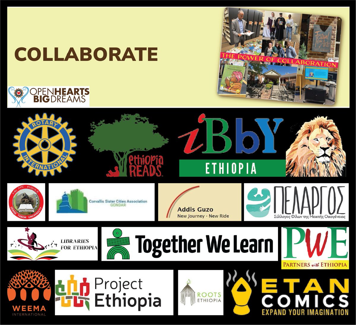 OHBD has a New Website! Check out our amazing collaborators, who work with us to create and distribute books, build and stock reading rooms, and support many more literacy projects. Thanks for all your support! openheartsbigdreams.org/get-involved/c…