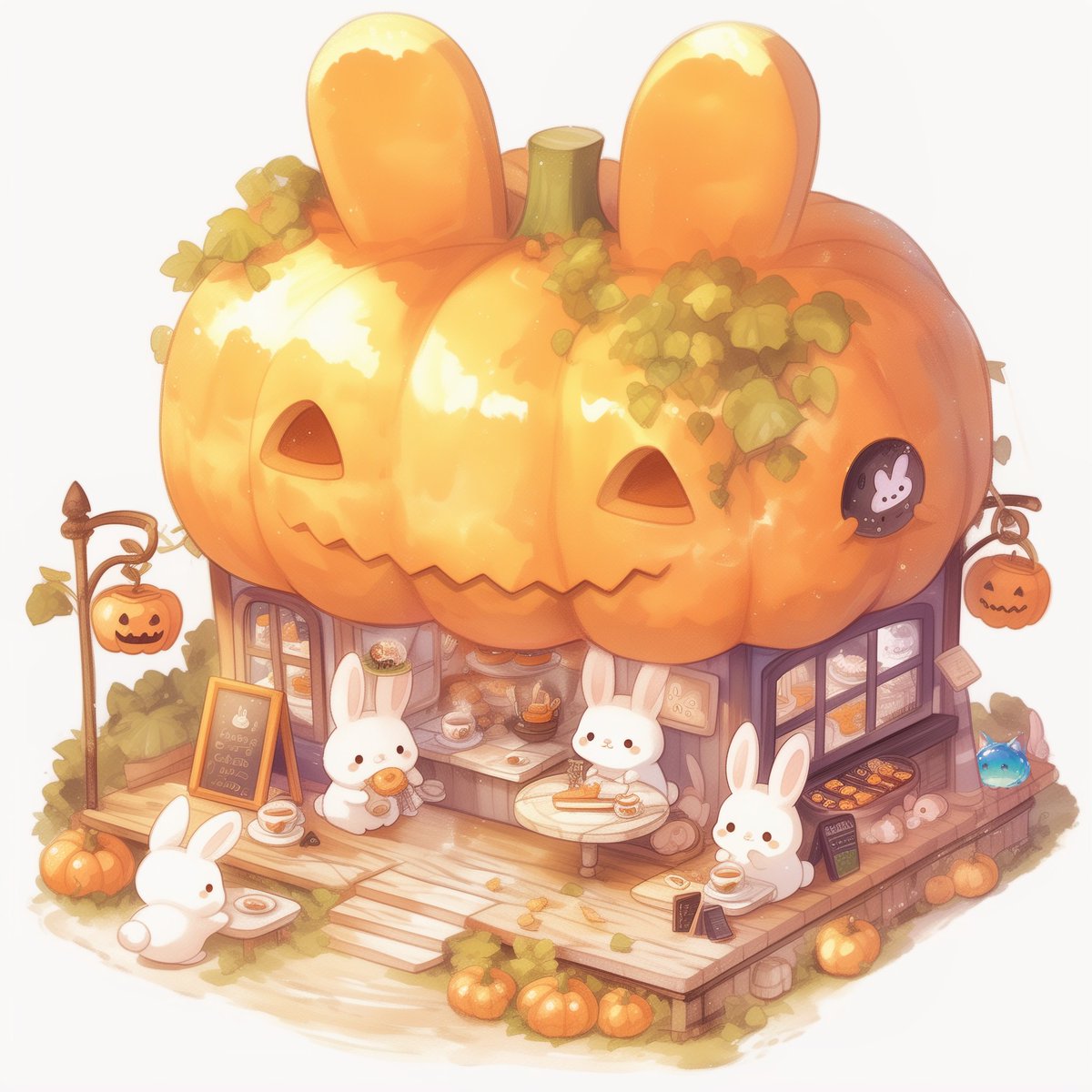 さつき＠AIお絵描き(うさぎ好き） on X