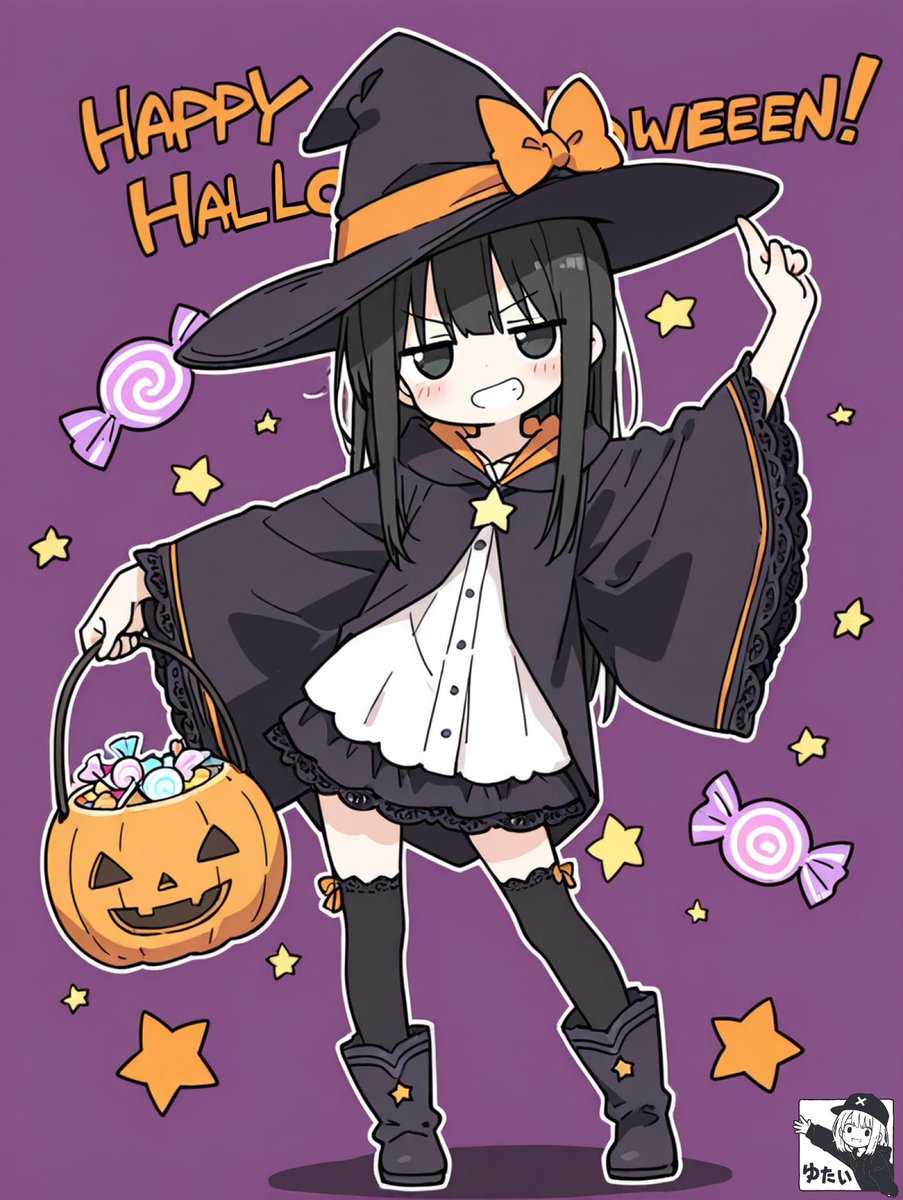 ハッピーハロウィン🎃
お菓子いっぱいもらえよー