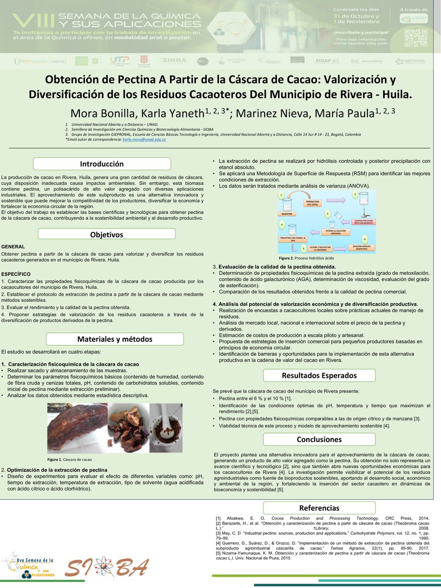 8va Semana de la Química 2025 - UNAD tweet media