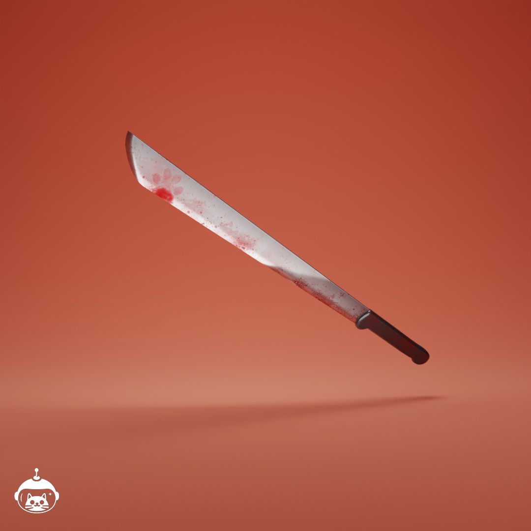 🔪 Surprise #4 is here! 🔪

A special treat for everyone who followed the note &amp; posted all their Halloween presents...

CHECK YOUR WALLETS!

The legendary Paw-chete has been airdropped! Lost by Whiskers Voorhees, it's perfect for... aggressively opening tuna cans.

Missed the