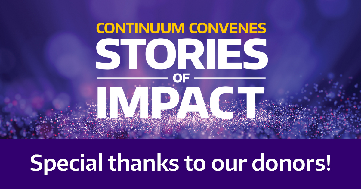 This week at #ContinuumConvenes, nearly 100 members of the community discussed how education transforms lives and shapes bright futures. Many donated to the #UWCertificateScholarship fund. We’re so grateful to see so much support! Want to make a gift too? ms.spr.ly/6015tEG1L