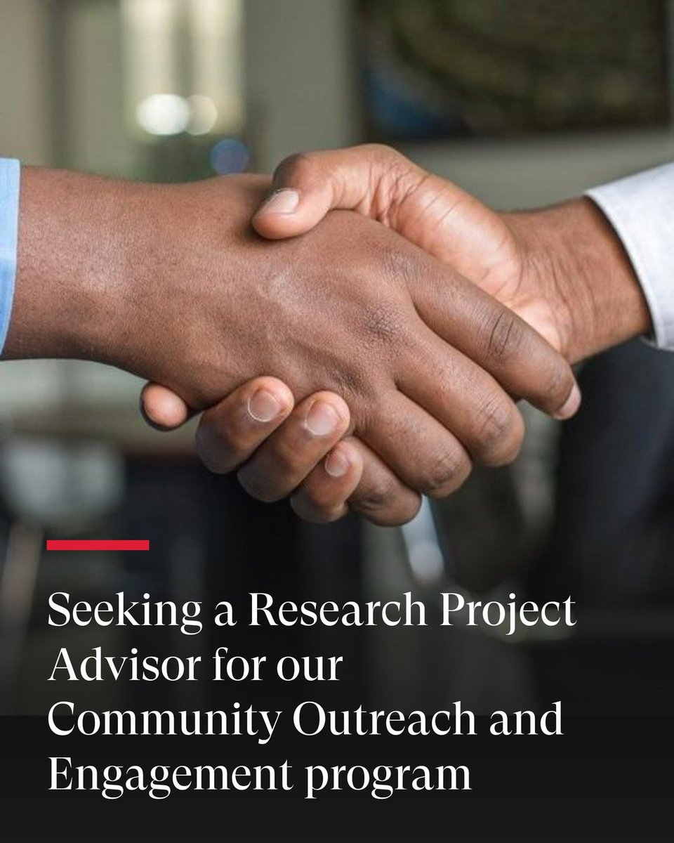 CSCancerCenter's tweet image. We are seeking a Research Project Advisor to support our Community Outreach and Engagement program! Applicants should have a BS or MS in Biomedical Sciences, Public Health, Research, or related field &amp;amp; 7+ years in research program &amp;amp; project support.
jobs.cshs.org/#en/sites/CX_2…