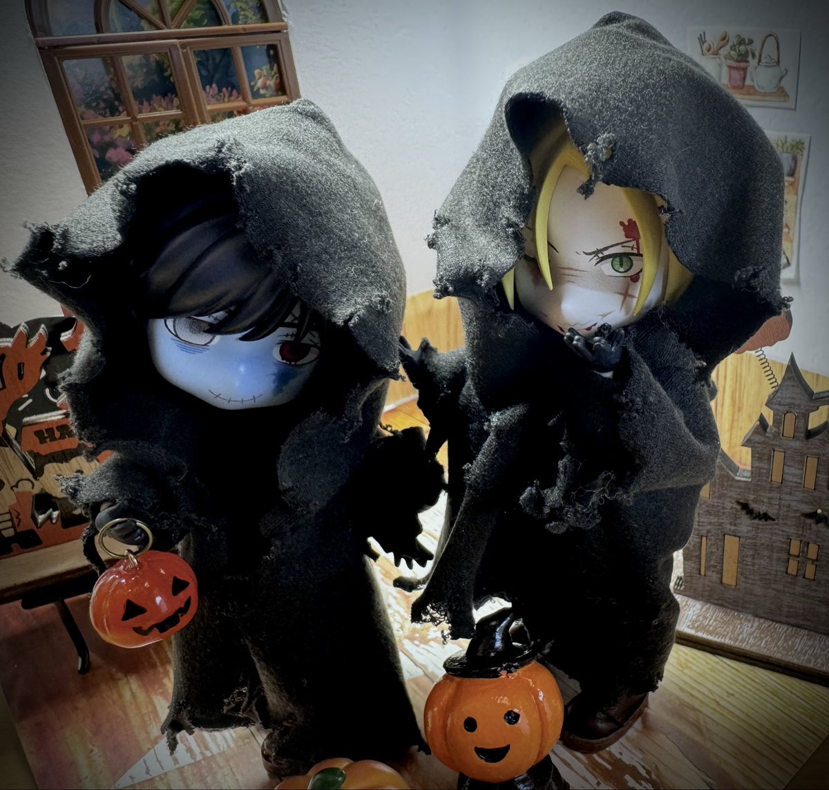 🎃🎃Happy Halloween 🎃🎃 お顔は橘さん(@haguviju )のゾンビフェイス