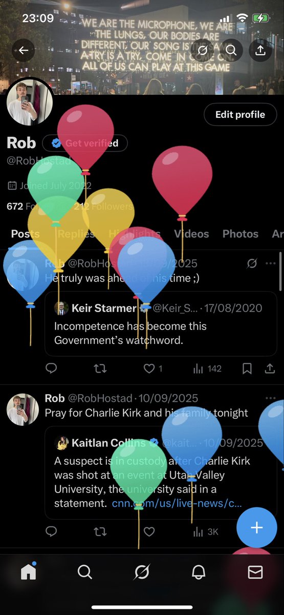 RobHostad's tweet image. Happy balloon day to me!